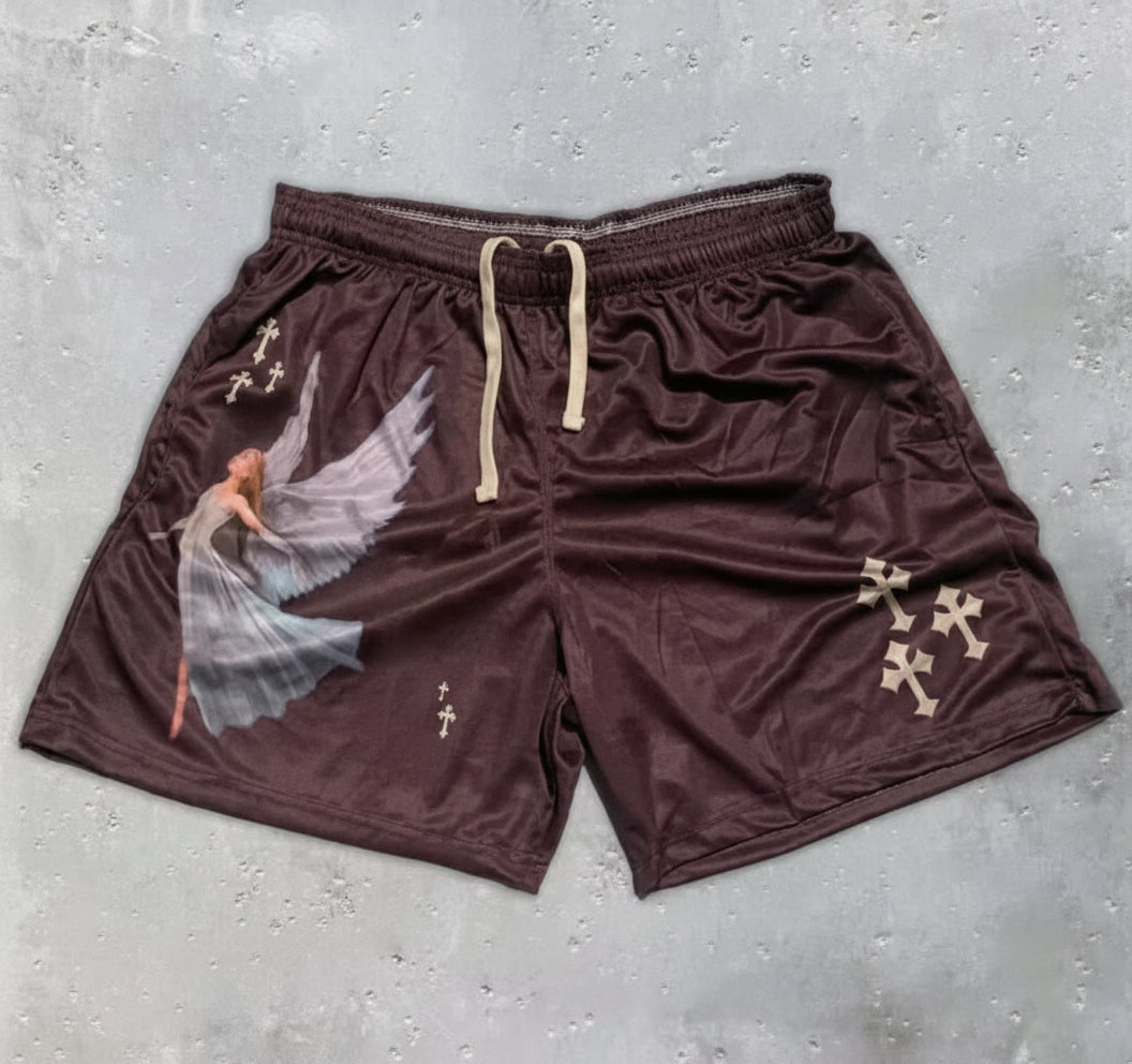 PumpHaus Divine Cross Gym Short